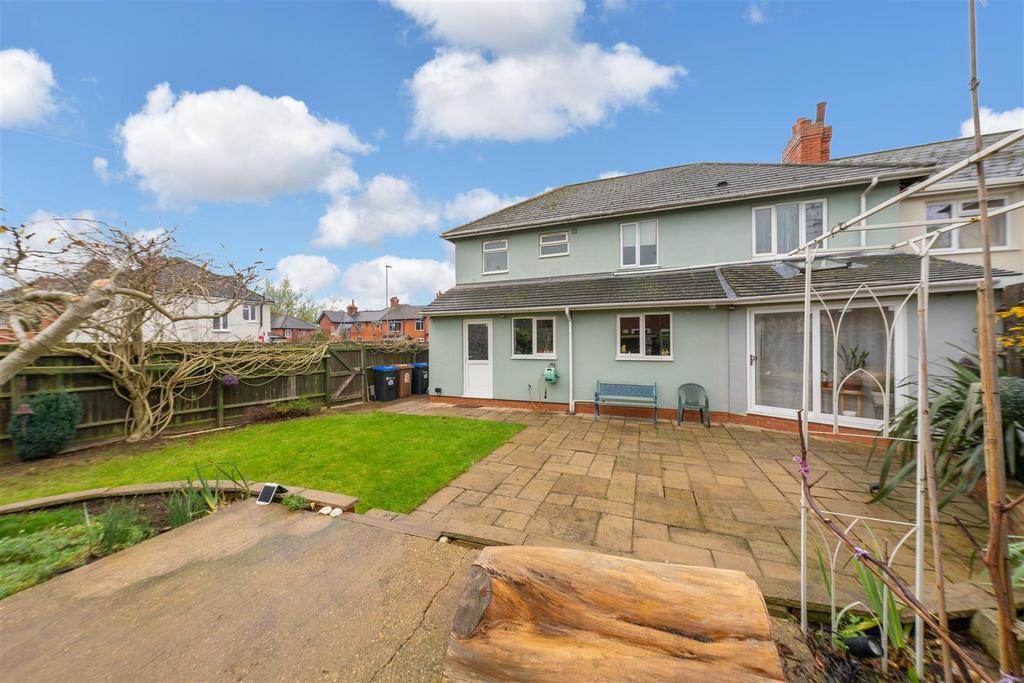 Rear garden