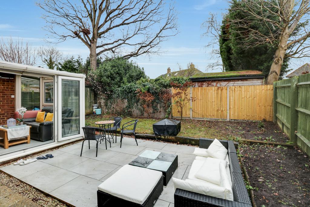Rear garden