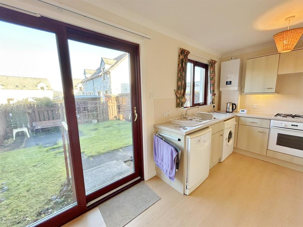 Kitchen towards garden