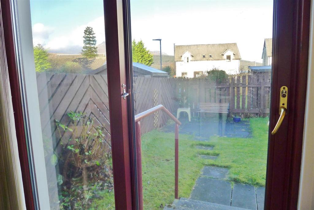 Patio doors towards garden