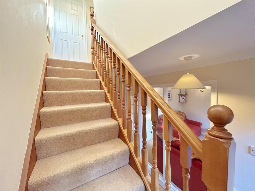 Stairs to upper floor