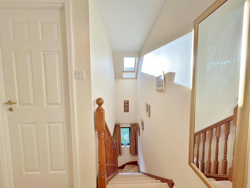 Looking downstairs
