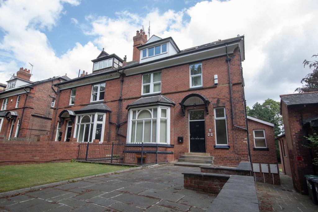 Exterior view of a classic brick residential pr...