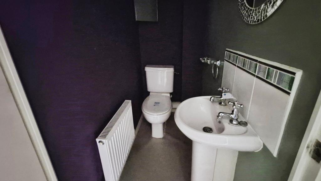 Ground floor cloakroom