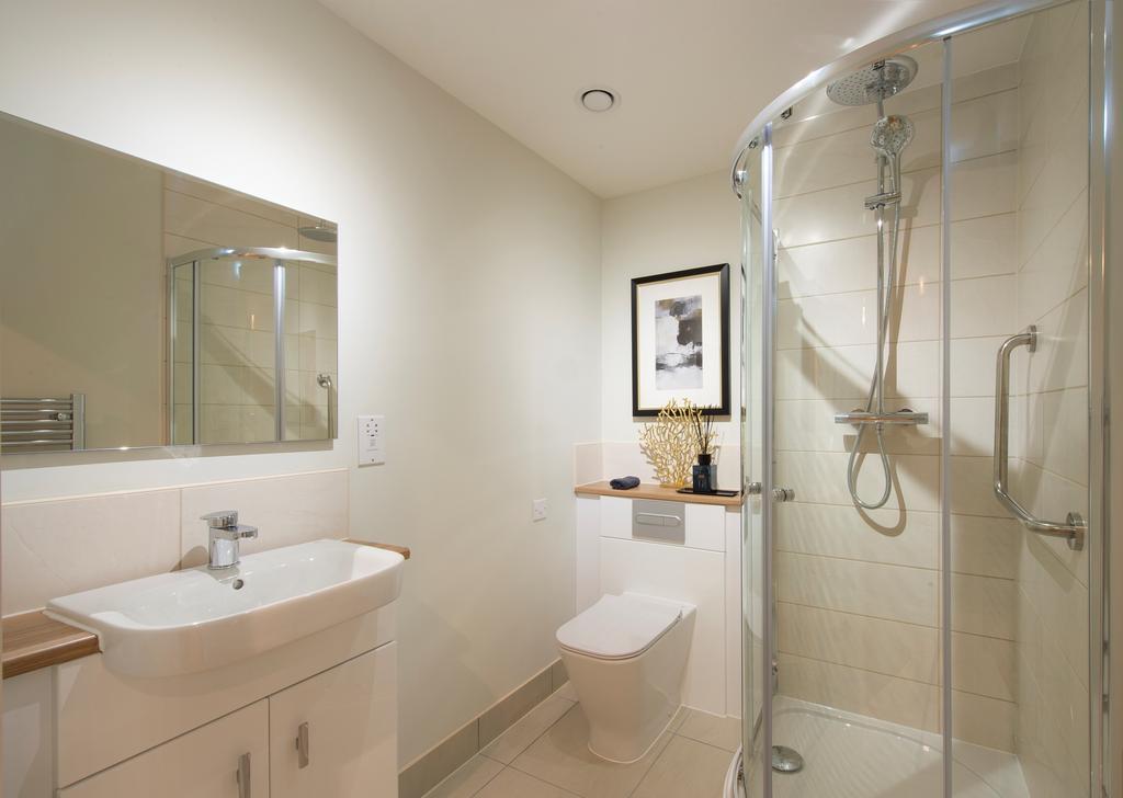 Show home shower room