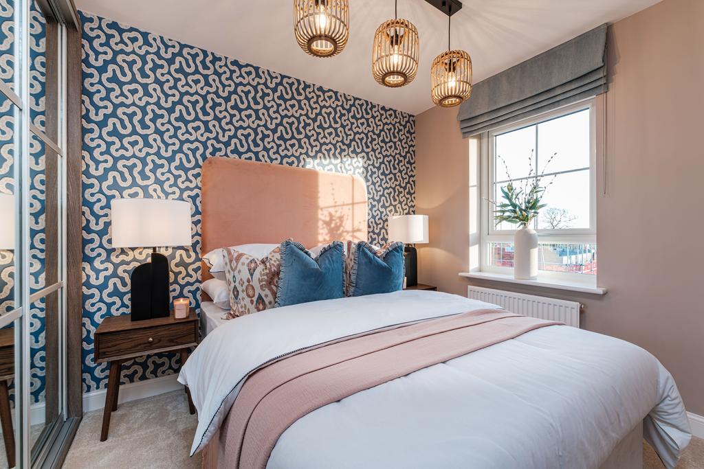 Interior view of the bedroom 2 in our 3 bed...