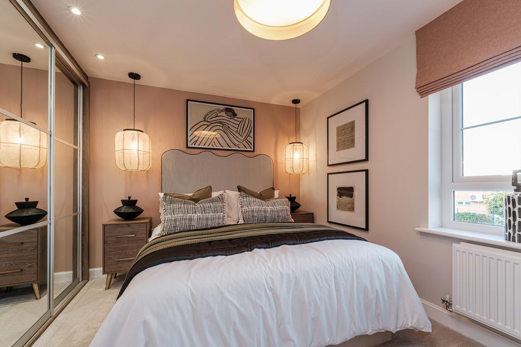 Interior view of bedroom 1 in our Moresby home