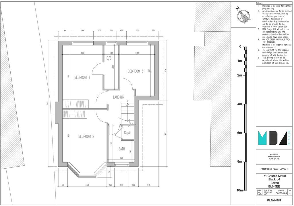 D0260 - 105 - Proposed Plan - Level 1 - PLANNING.