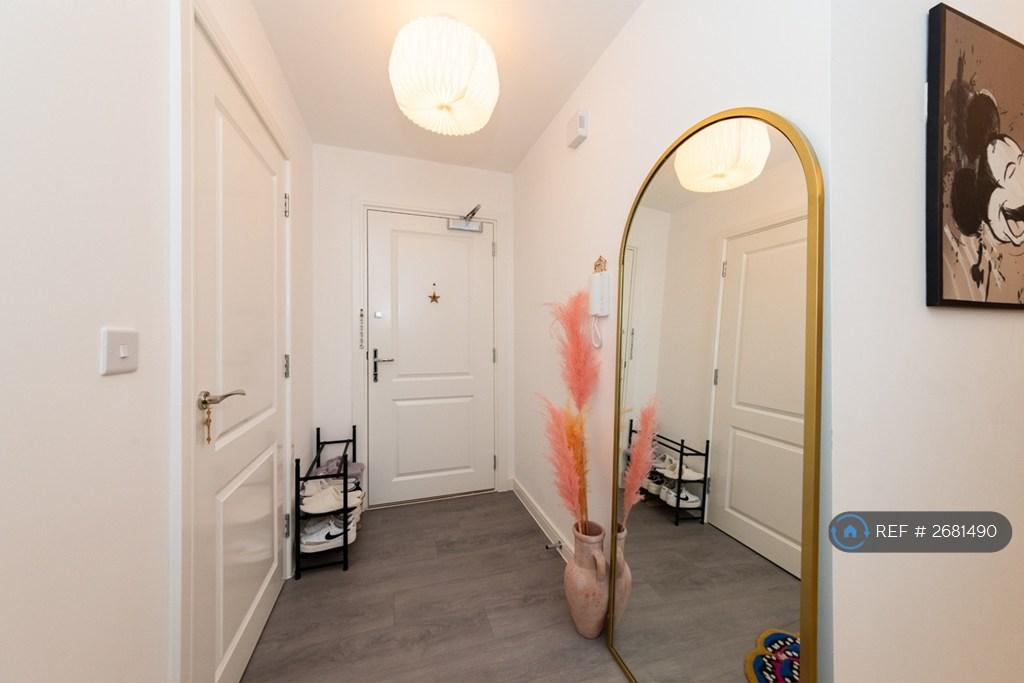 Hallway With Utility Room