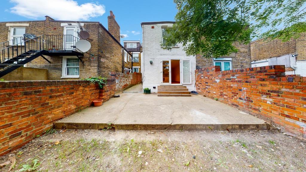 Private south facing rear garden