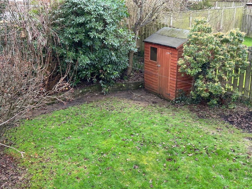 Rear garden