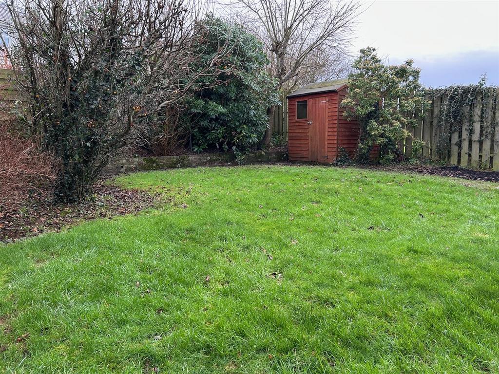 Rear garden