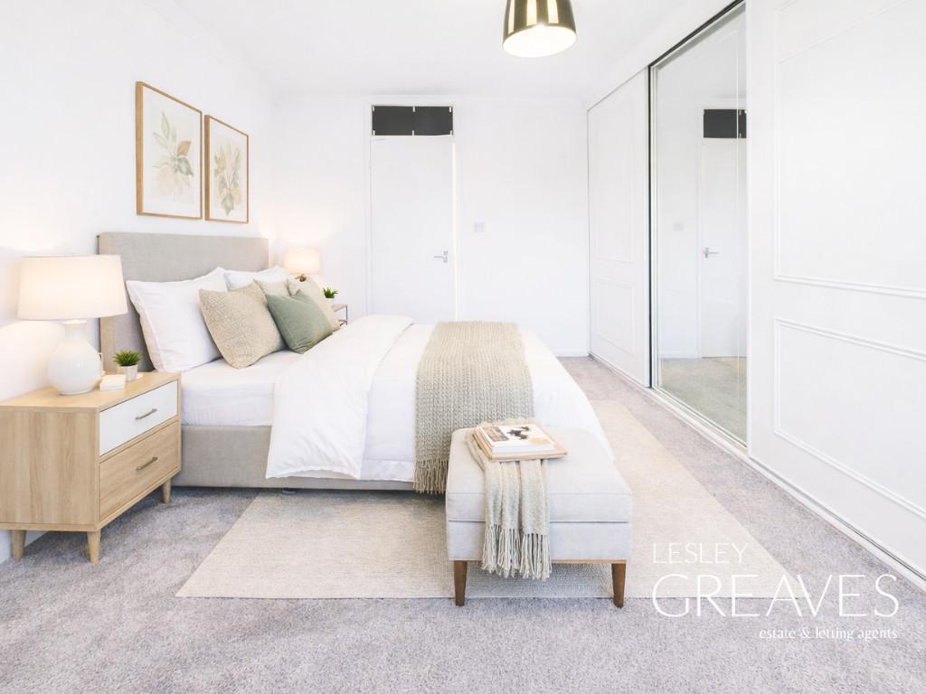 Bedroom One Virtually Staged