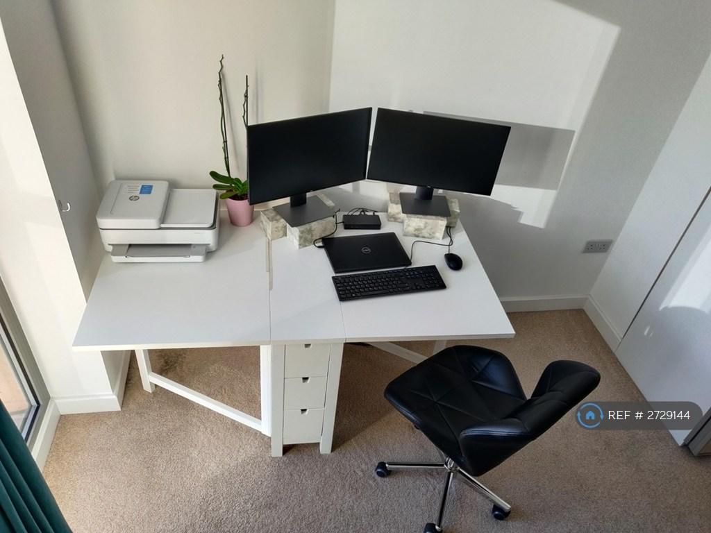 Second Bedroom Home Office Space