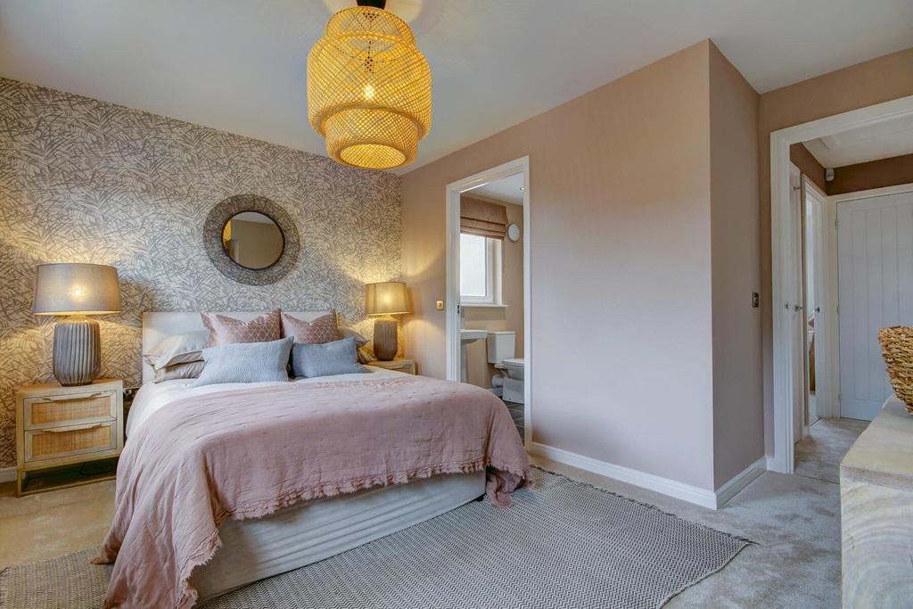 Bedroom two benefits from a Jack & Jill en suite