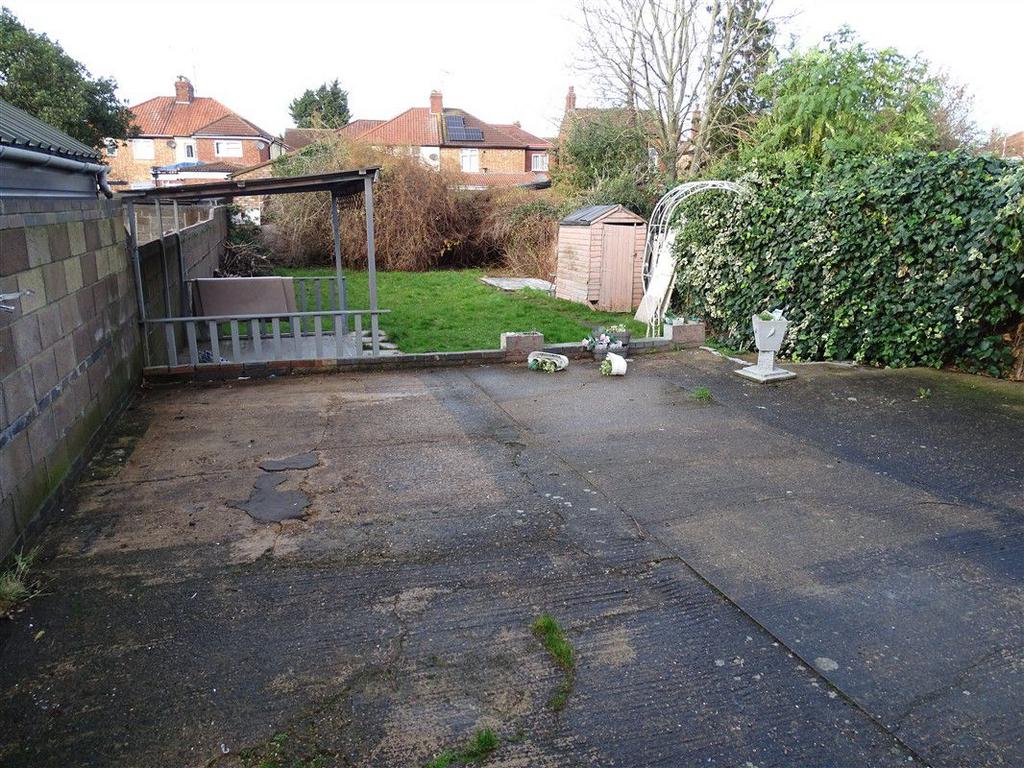 Rear garden