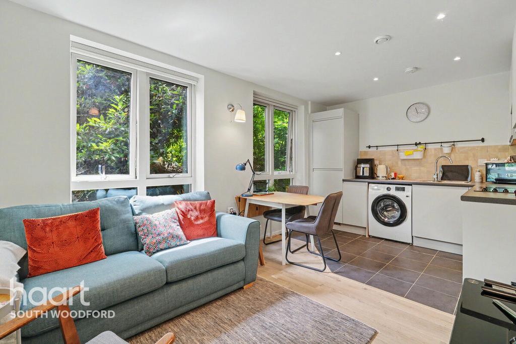 Open-plan living area, open plan living