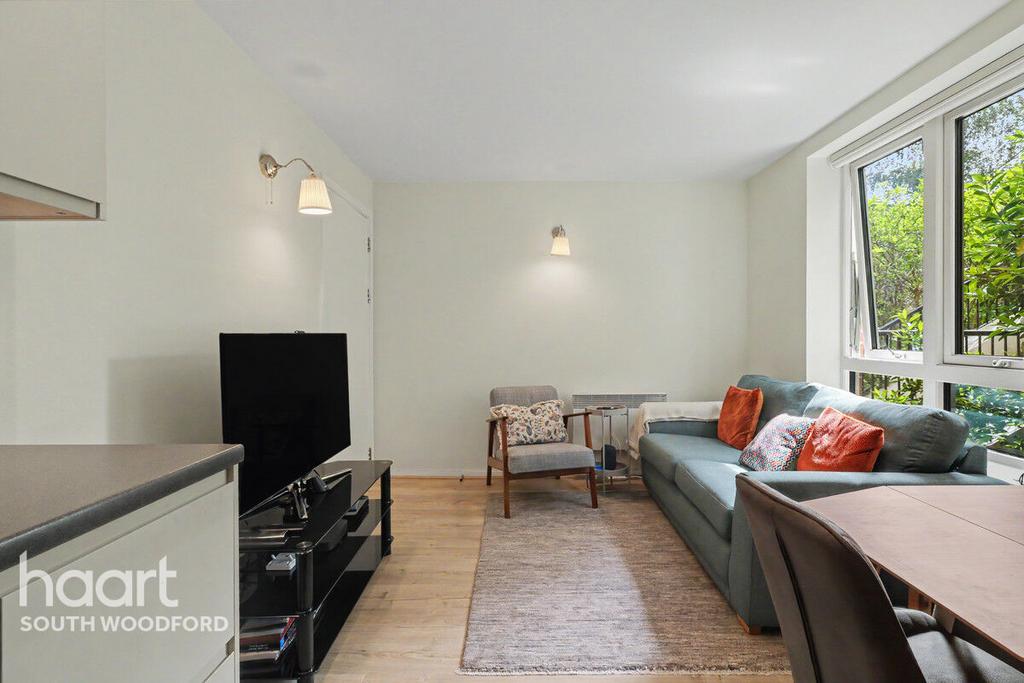Open-plan living area
