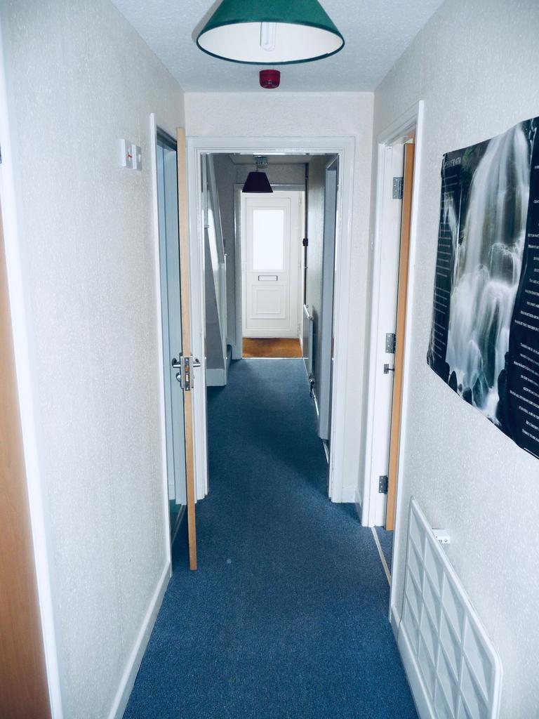 Bright, well-kept entrance hallway with fresh c...