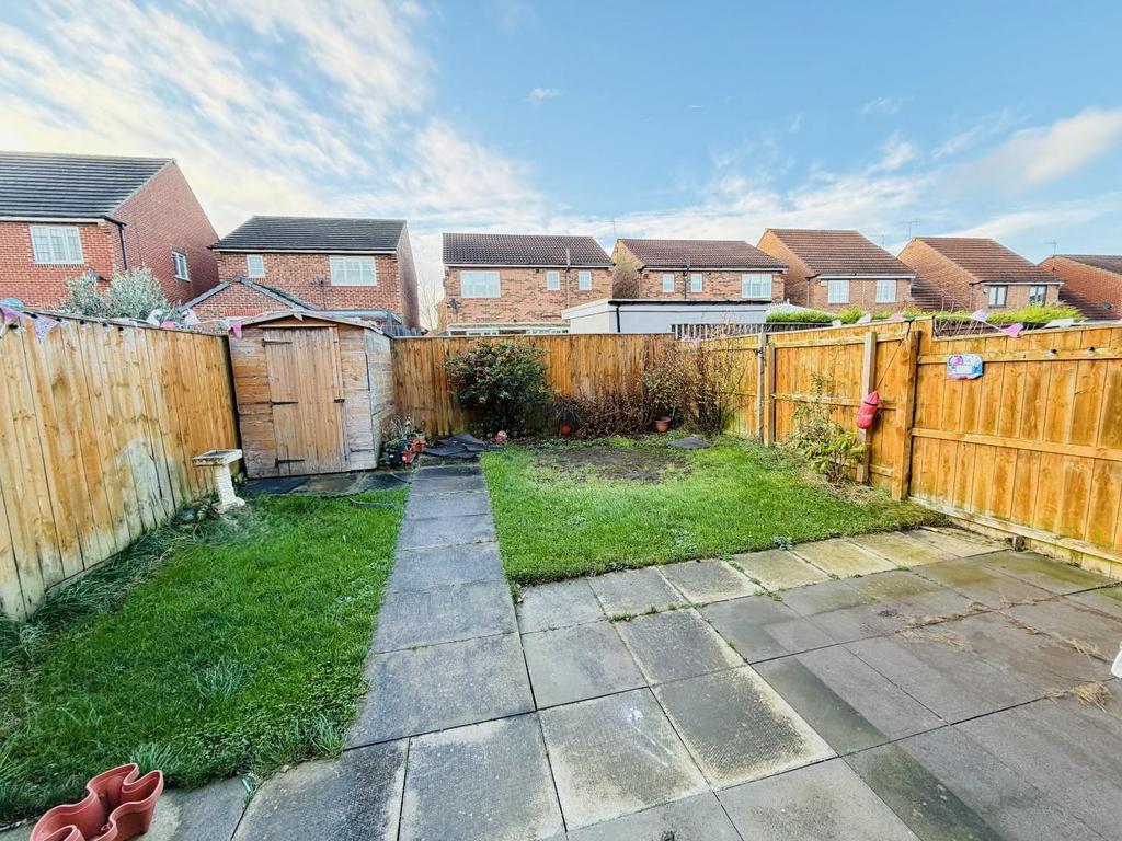Rear garden