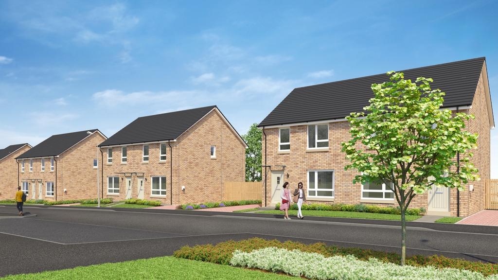 CGI street scene of King's View