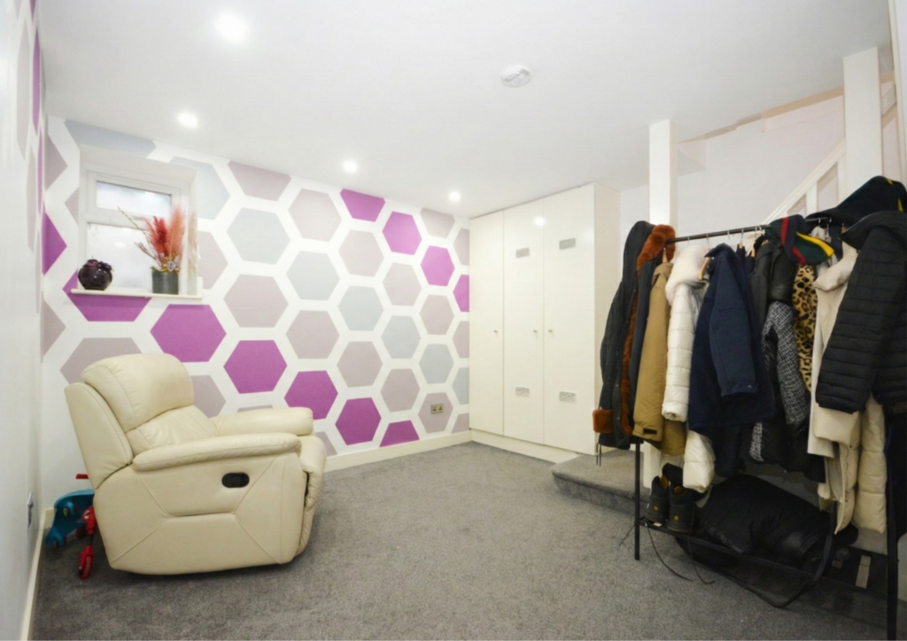 Basement lounge