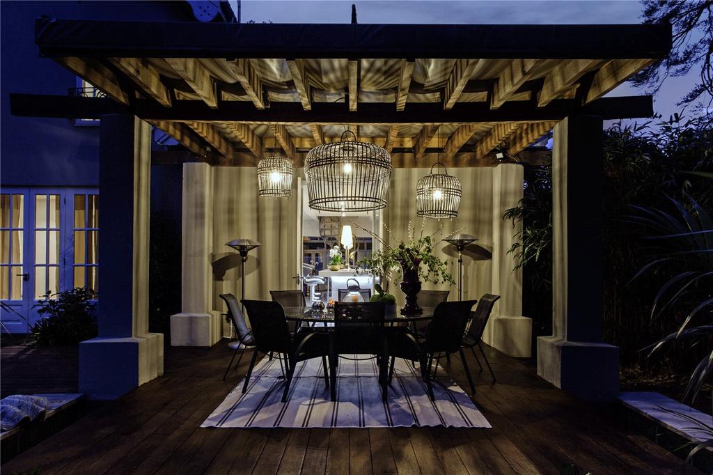 Dusk Image Patio