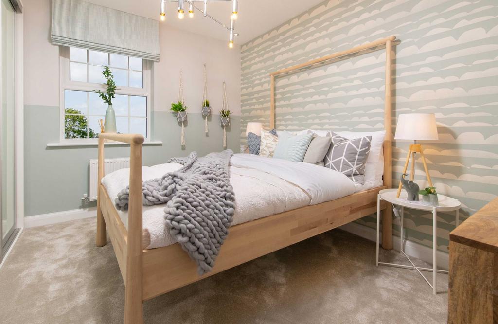 Modern double bedroom