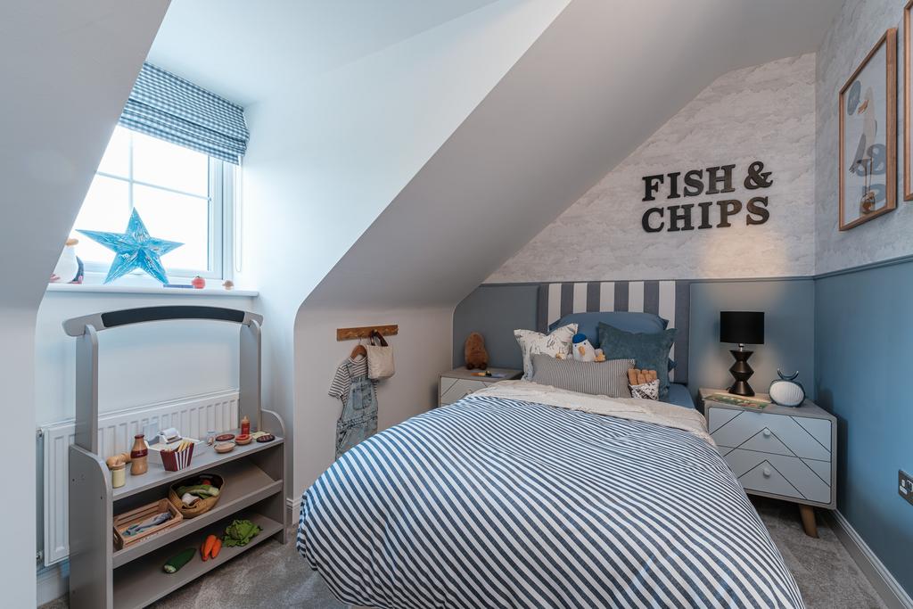 Interior view of the bedroom 3 in our 3 bed...