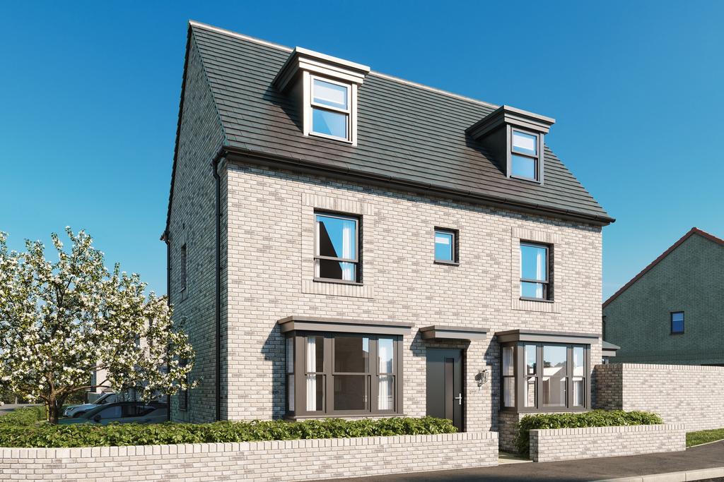 Computer generated image of the Hertford at...