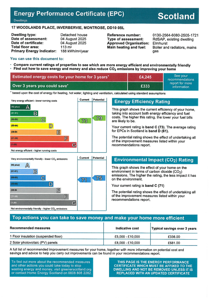 EPC Certificate
