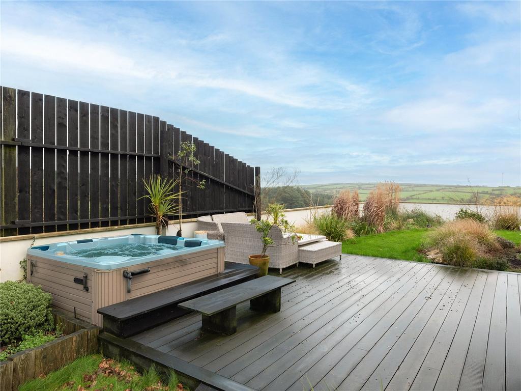 Decked Garden Area