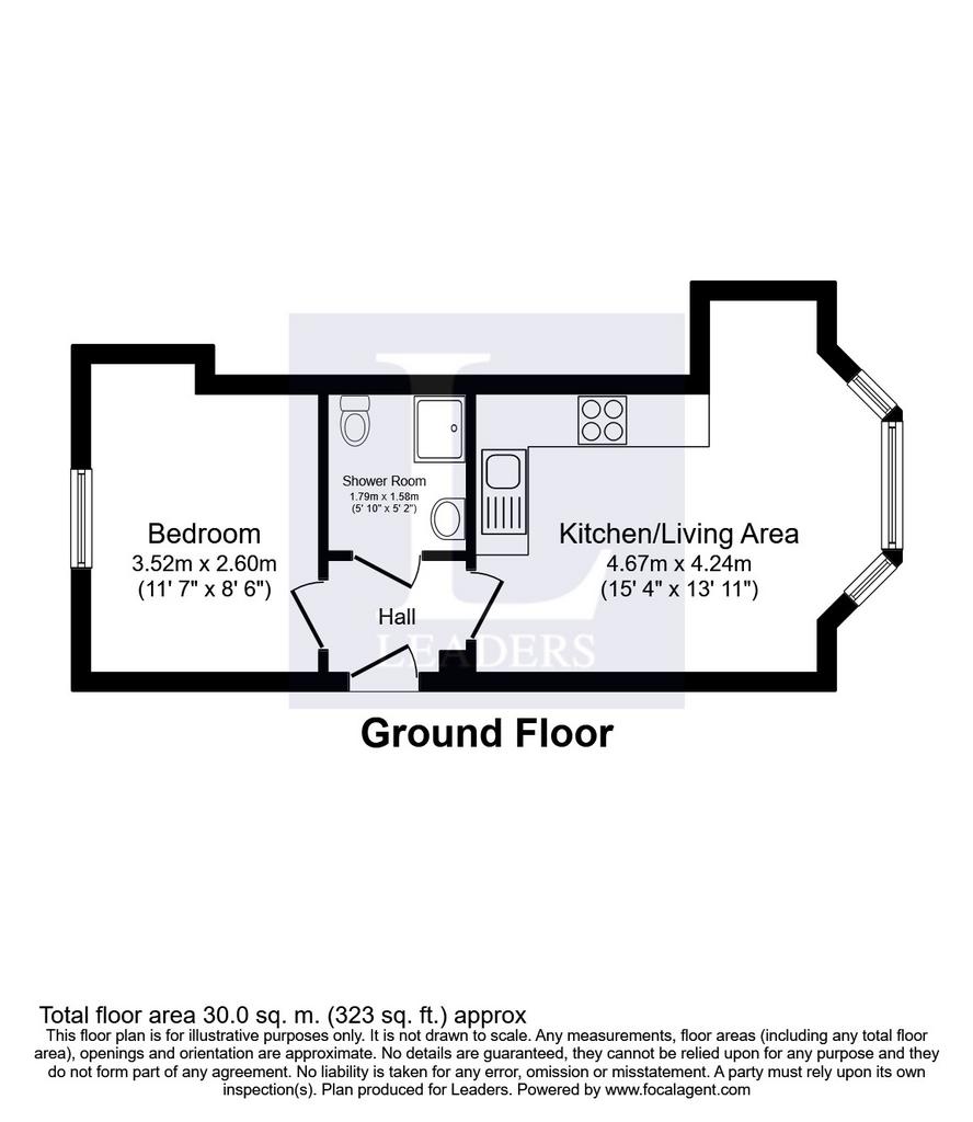 Floor plan garlands