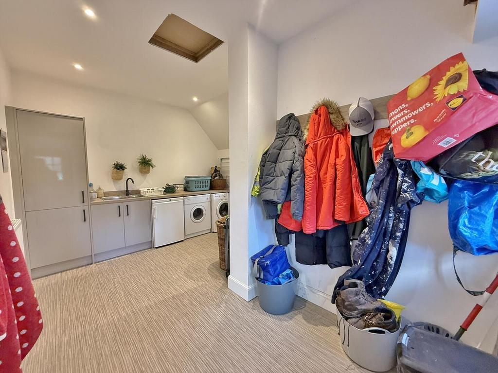 Entrance to Utility Room