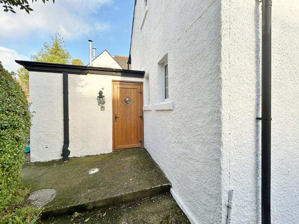 Side entrance