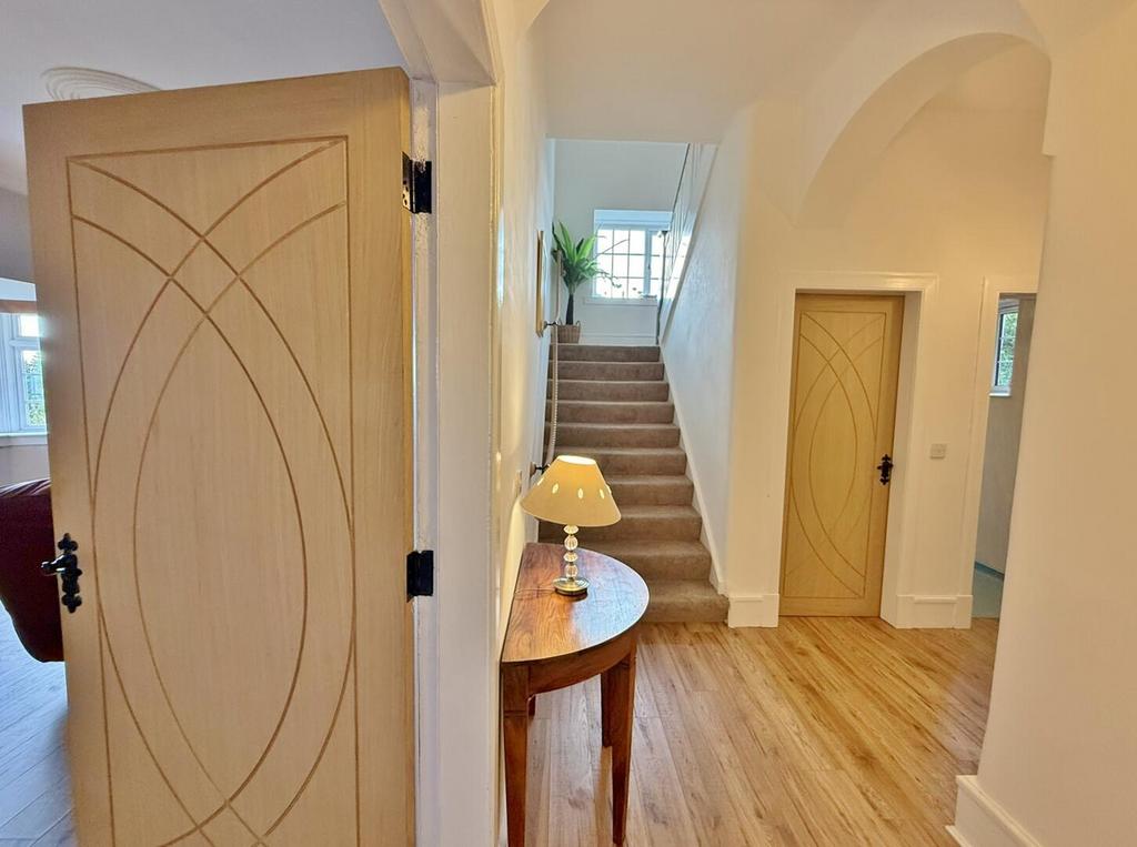 Hallway from lounge