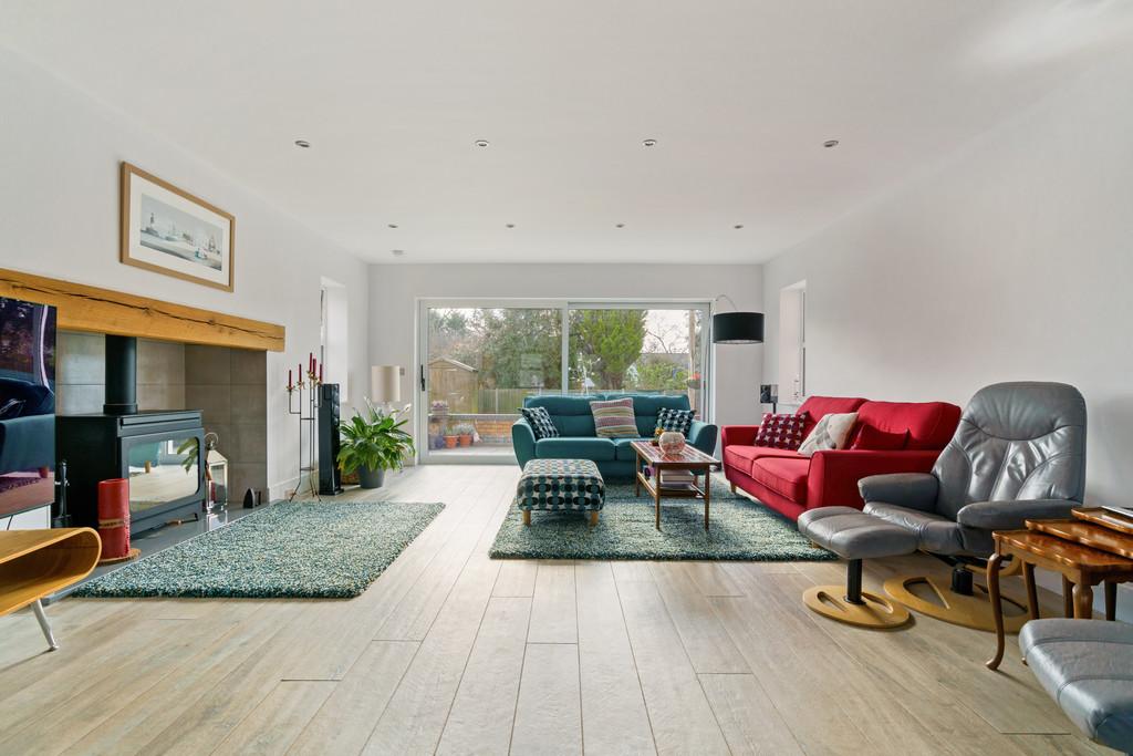 Open plan living room