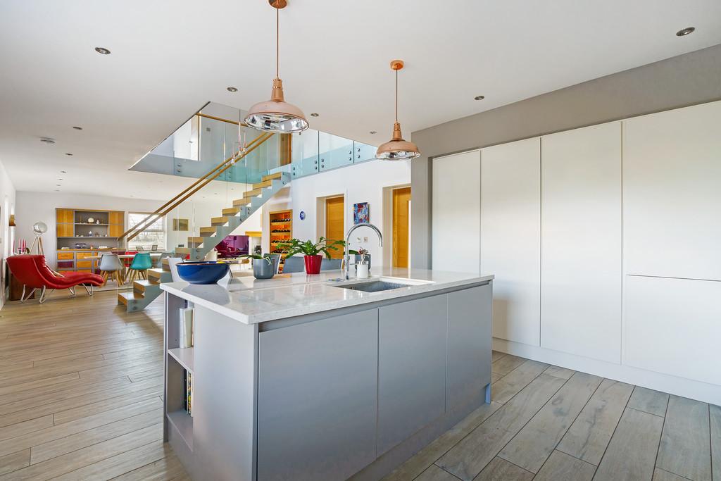 Open plan kitchen