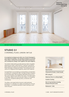 Office to rent, 3 Cromwell Pl London SW7 2JE