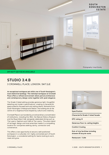 Office to rent, 3 Cromwell Pl London SW7 2JE