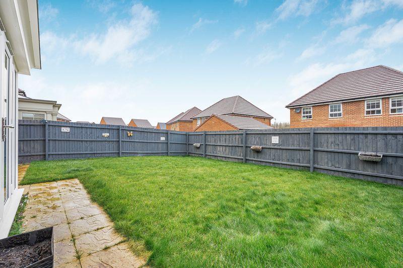 Rear garden