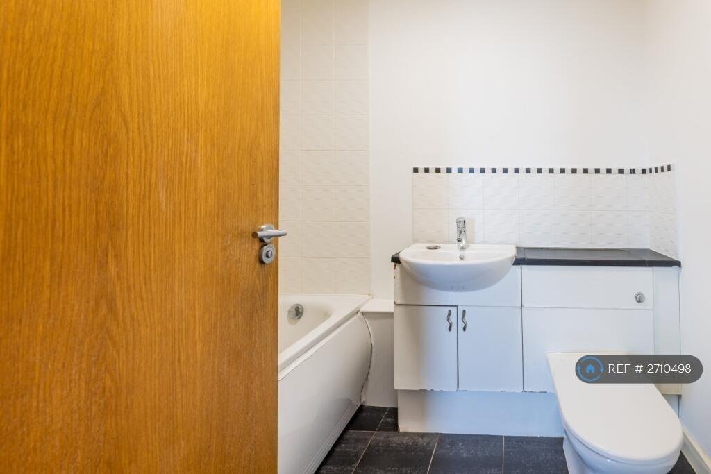 First Toilet With Bath Tub