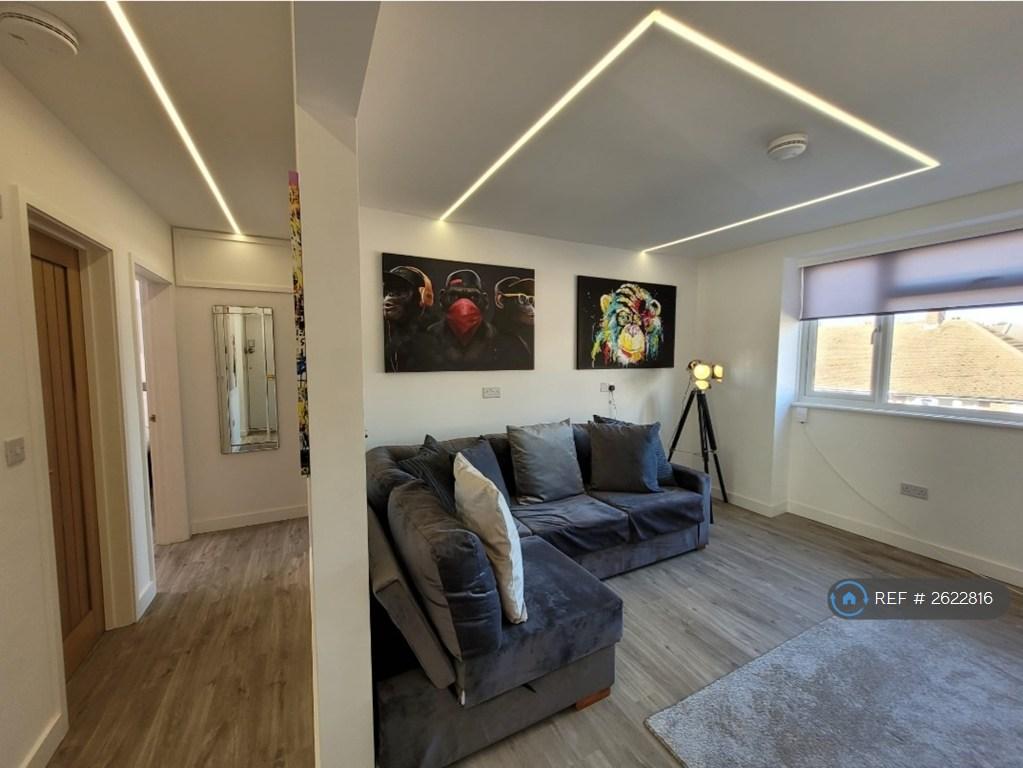 Lounge With Hallway