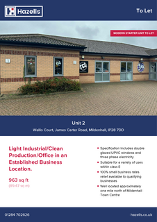 Office to rent, James Carter Rd Mildenhall IP28 7DD