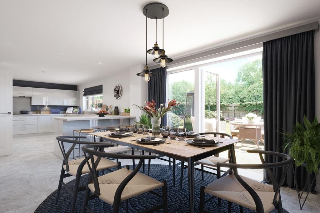 Open plan living with this Kitchen/ Diner,...