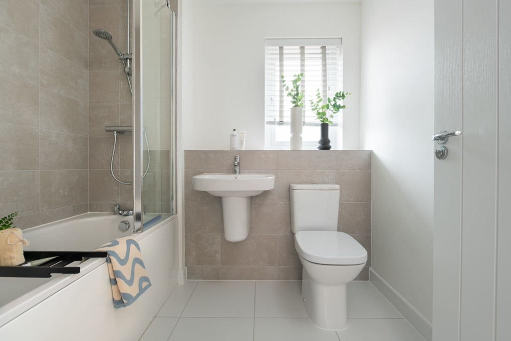 Energy efficient family bathroom