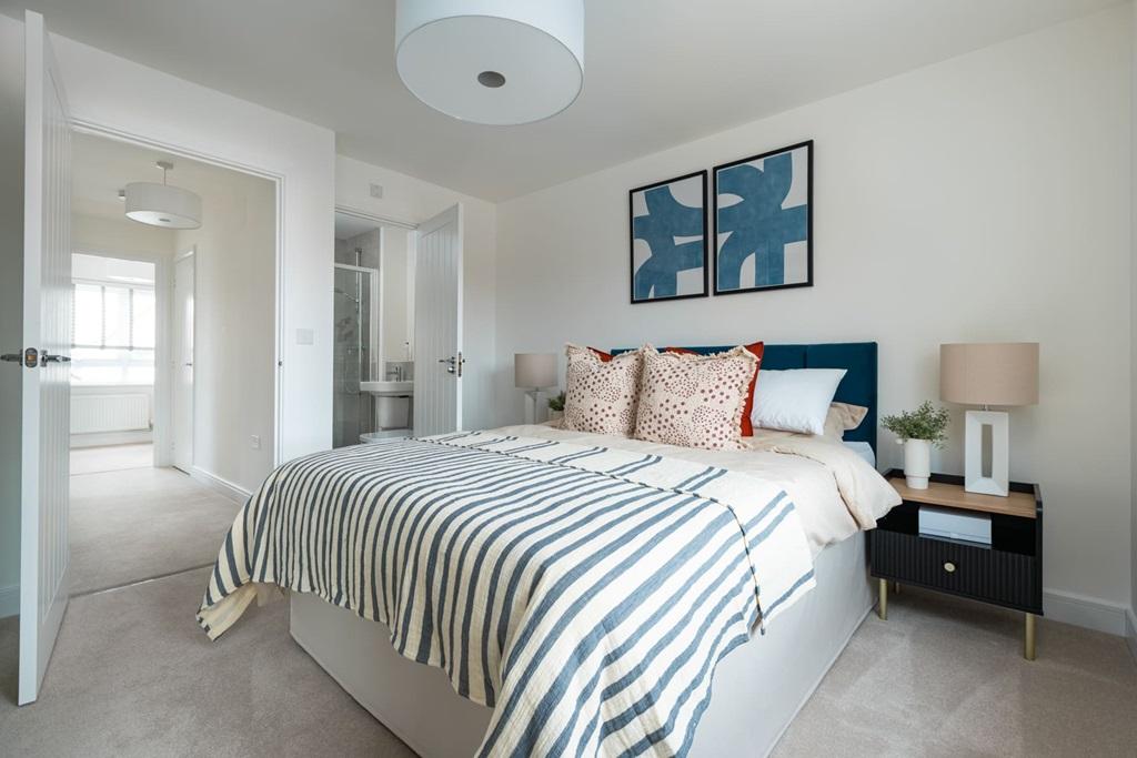 Bedroom one boasts its own en-suite shower room