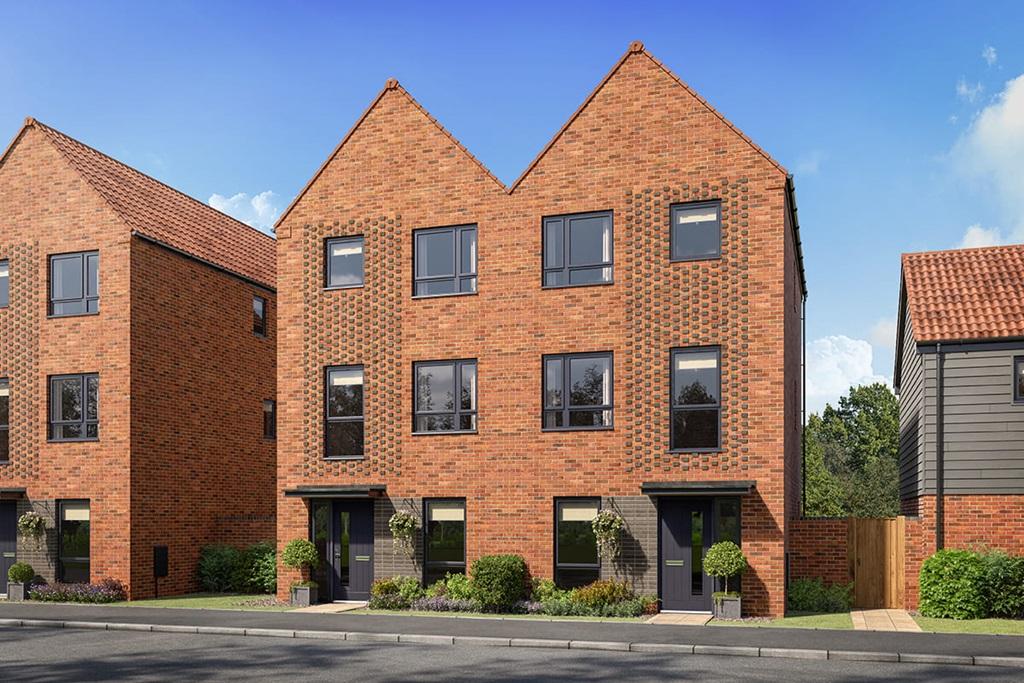 A typical Altbury home at Auster Place