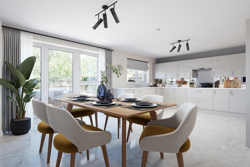 Large rooms make socialising easy