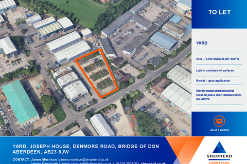 Land to rent, Denmore Rd Bridge Of Don AB23 8JW